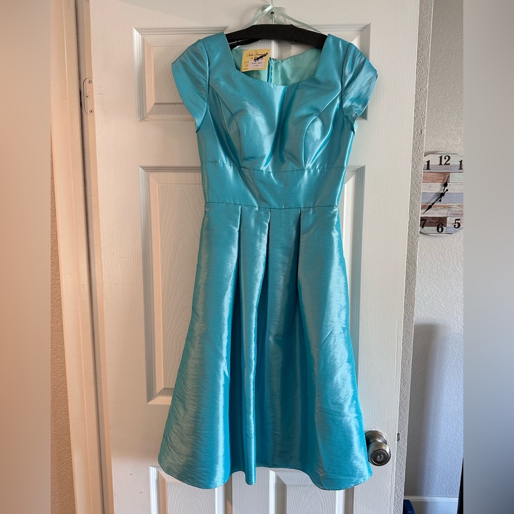 Blue formal dress